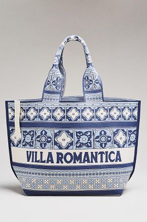 Alemais Villa Romantica Jacquard Maxi Tote Bag