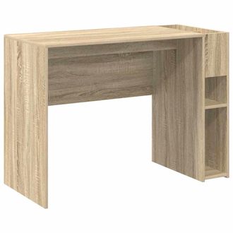 vidaXL Escritorio Roble Sonoma 109 X 50 X 78 Cm Madera De Ingenier&iacute;a Vidaxl