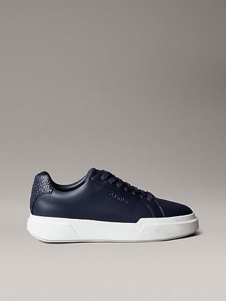 Calvin Klein CK Avenue - Smooth Leather Logo Trainers