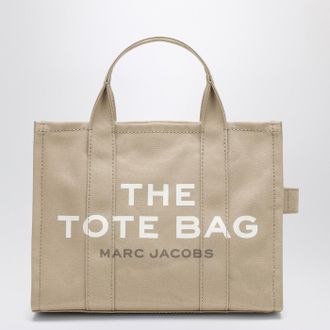 Marc Jacobs die mittlere Einkaufstasche in beige Leinwand