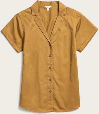 Bridge & Burn Innes Shirt in Gold at Nordstrom, Size Xx-Large