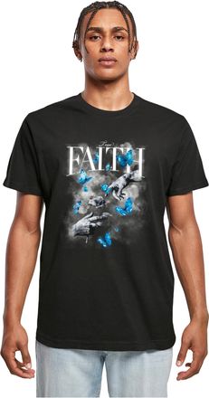Mister Tee Mens Mt3563-faith Butterfly Tee T-Shirt, Black, XXL