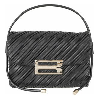 Victoria Beckham Dames, Tassen, Zwart, Maat: ONE Size Leer