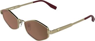 Karl Lagerfeld KL365S 714 Womens Sunglasses Gold Size 54