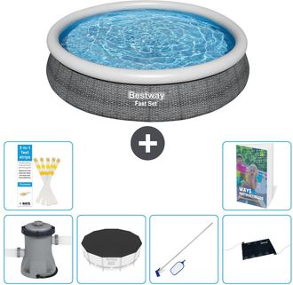 Bestway Piscina Bestway Fast Set Redonda - 366x76 Cm - 7-piezas S241