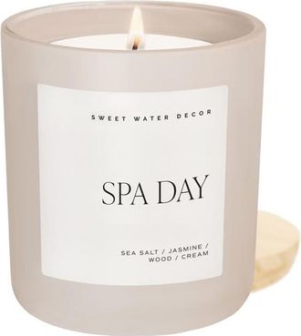Sweet Water Decor 15oz Matte Jar Candle - Sweet Scents in Spa Day at Nordstrom