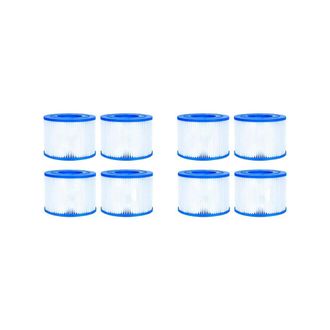 OEM Para Cartuchos De Filtro De Piscina Tipo Vi, Paquete De 8 Filtros De Repuesto Para Spas Y Jacuzzis Inflables, Compatibles Con 90352e 58323e