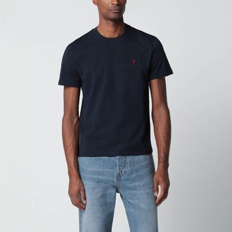 Ami T-shirt Ami De Coeur blu notte