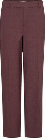 Mos Mosh Broek - Dames - Straight fit broeken - Paars - W34 - Broeken