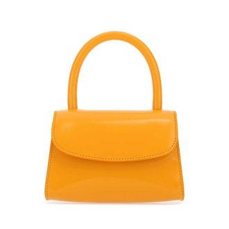 by FAR Orange Leather Mini Handbag