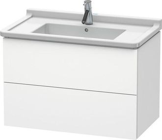 Duravit Duravit - L-cube Mueble De Pared, 2 Cajones, 820mm, Para Starck 3