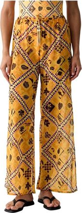 Kurt Geiger Resort Broek - Dames - Wijde Broeken - Veelkleurig - S - Broeken