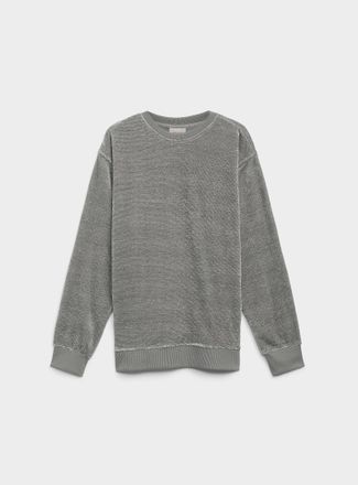 Super Massive Shop Mens Solid chenille knit sweater