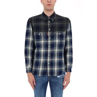 Dsquared2 Casual Hemden - Heren - Overhemden - Veelkleurig - Maat: L