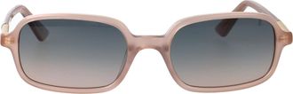 Chlo&eacute; Rectangular Sunglasses Ch0363 S 005