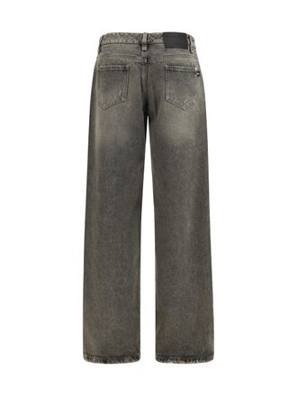 Ermanno Scervino Baggy Cotton Jeans - Gray