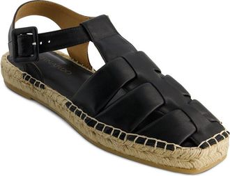 Bernardo Monri Leather Espadrille