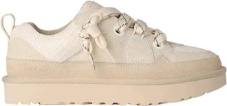 UGG Lo Lowmel Sneakers Jasmine - Dames - Sneakers - Beige - 39 EU - Polyester - Schoenen