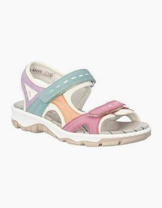 Rieker Womens Rieker Womens Walking Sandals 68866-92 multi - Size: 6