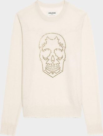 Zadig&Voltaire Miss Embellished Skull Western Sweater