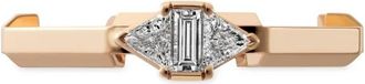Gucci Ybc 744971001 - Oro Rosa 18kt- Diamanten - Link to Love ring in 18kt roze goud - Dames - Ringen - Geel - 53 MM - Accessoires