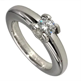 Cartier White Gold (18K) Band Ring (Pre-Owned)