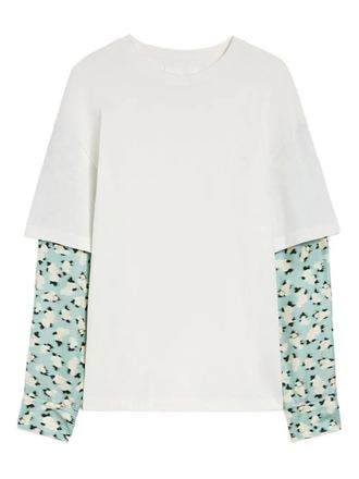 Jil Sander Katoenen T-shirt met ronde hals - Wit