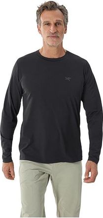 Arc'teryx Cormac Crew Long Sleeve Shirt Mens Clothing Black : 2XL, Polyester