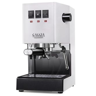 Gaggia Classic Evo M&aacute;quina De Caf&eacute; Expreso Blanca Dise&ntilde;o Elegante