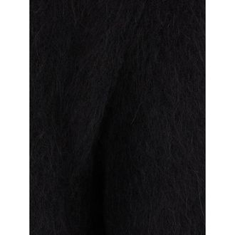 Our Legacy Brushed Wool-Blend Hoodie - Black