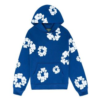 Denim Tears Cotton Wreath Hoodie Blue White 301-020-30