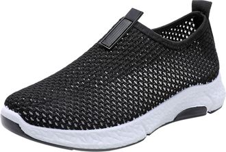 Generic Womens Orthopedic Walking Trainers Womens Wide Fit Plantar Fasciitis Sneakers Womens Casual Shoes Spring Summer And Autumn Lightweight Breathable And 