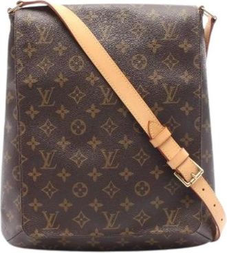 Louis Vuitton Pre-owned Cross Body Bags, female, Brown, Size: ONE SIZE Pre-owned Musette Monogram Shoulder Bag