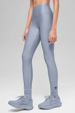 Alo | 7/8 High-Waist Airlift Legging in Winter Frost Blue, Size: Medium