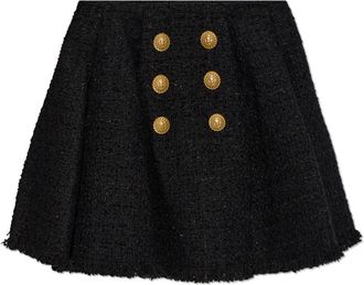 Balmain Mujer, Faldas, Negro, Talla: 2XS