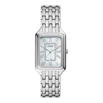 Fossil Elegante Zilveren Horloge voor Vrouwen - Dames - Horloges - Grijs - ONE Size - Accessoires