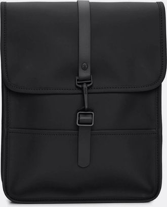 Rains Unisex Backpack Micro - 01 Black - Size: ONE size