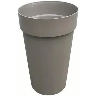 Eda Eda - Vaso Toscano Alto - &Oslash; 46 X H 65 Cm - 67 L - Taupe