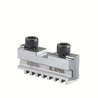 Format R&ouml;hm Grundbacke Gb, Tama&ntilde;o 500, Juego De 3 Mordazas, Con Tornillo De Fijaci&oacute;n - 107508