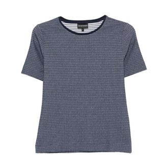 Emporio Armani Donna, Top, Blu, S, new
