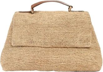 Ibeliv Tassen, Dames, Beige, ONE Size, Katoen, Lahady Bag
