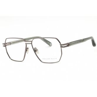 Philipp Plein Demo Rectangular Mens Eyeglasses VPP114M 0509 58