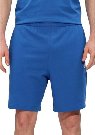 Calvin Klein Fitness, Heren, Blauw, XL, Katoen, EU 350Terry Badge Short