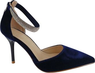Twentyfourhaitch Schoenen, Dames, Blauw, 38 EU, Met Hak