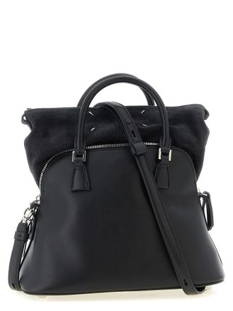 Maison Margiela Womens Black Calfskin Shoulder Bag