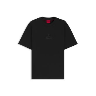 HUGO BOSS Tortoise-logo T-shirt in cotton jersey
