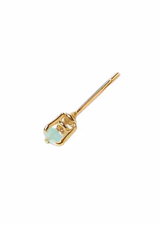 Beatriz Palacios Womens Swan Stud Earrings In Chalcedony