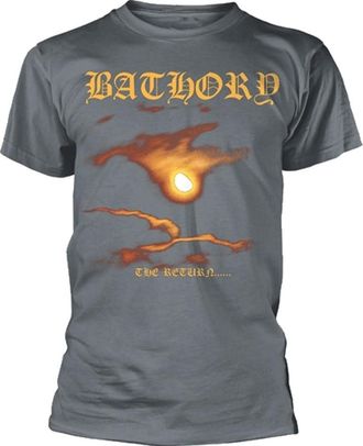 Bathory The Return T Shirt XL Grey