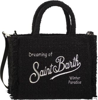 MC2 Saint Barth Colette - Fabric Handbag With Logo