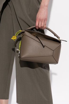 Loewe Handbag Small Puzzle, Womens, Brown